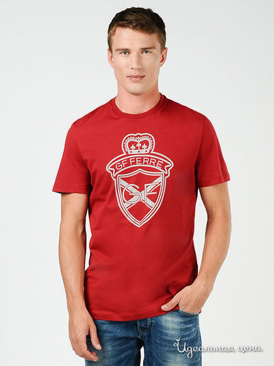 Футболка Ferre&Cavalli, цвет цвет красный