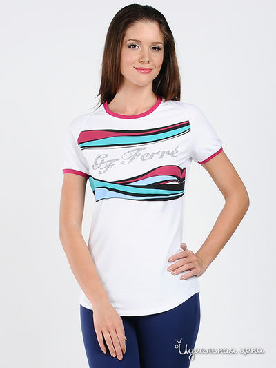 Футболка Ferre&Cavalli, цвет цвет белый