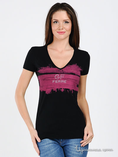 Футболка Ferre&Cavalli, цвет цвет черный