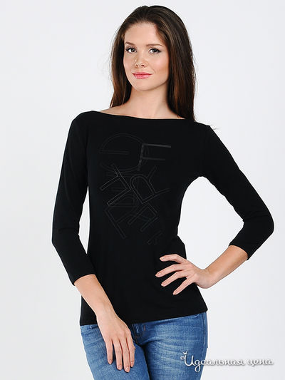 Лонгслив Ferre&Cavalli, цвет цвет черный