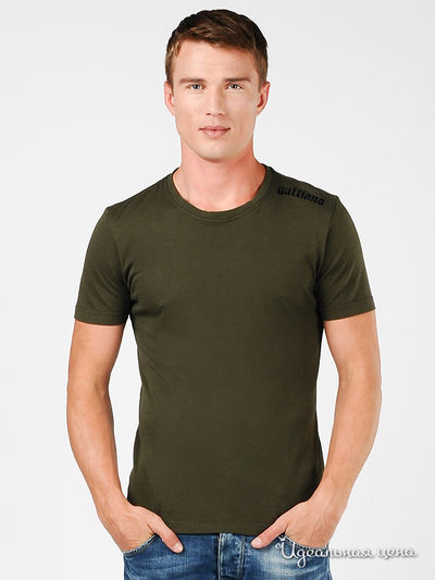 Футболка Ferre&Cavalli, цвет цвет темно-зеленый