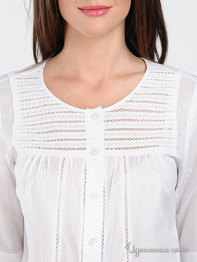 Рубашка See by chloe&amp;Alexander Mqueen женская, цвет белый