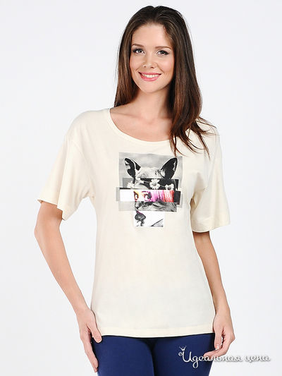 Футболка See by chloe&Alexander Mqueen, цвет цвет молочный