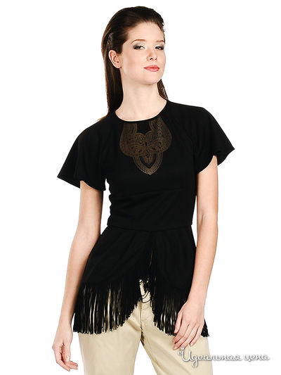 Туника borodulins, цвет цвет черный