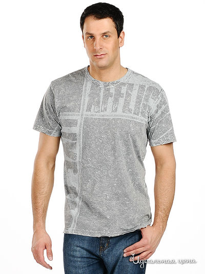 Футболка Affliction, цвет цвет серый
