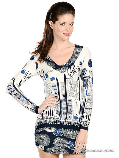 Туника AgathaNiroWillGrace, цвет цвет белый / синий