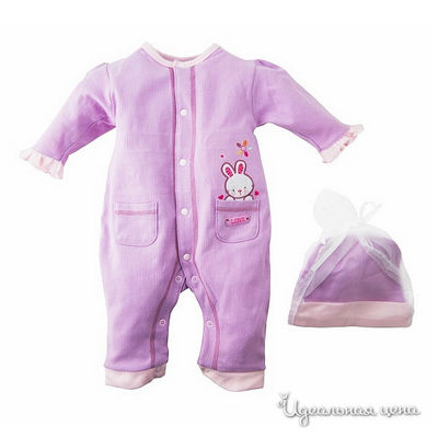 Комбинезон Bon Bebe, цвет цвет сиреневый