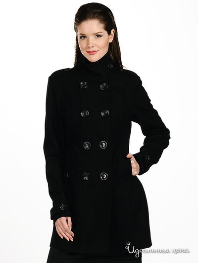 Пальто Fracomina, цвет цвет черный