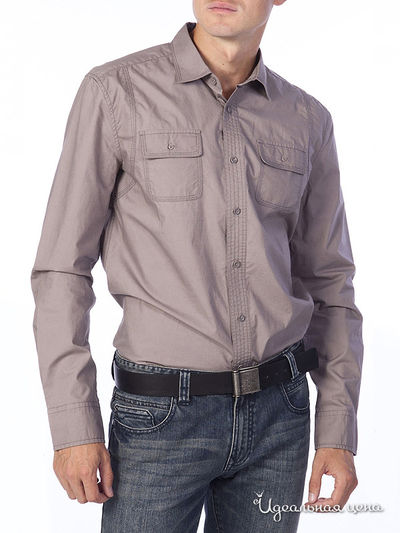 Сорочка Savage, цвет цвет серо-коричневый