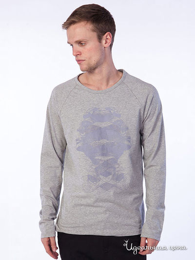 Лонгслив Savage, цвет цвет серый меланж