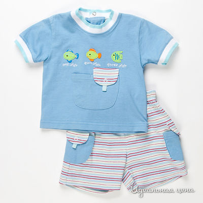 Комплект Best for kids, цвет цвет голубой / мультиколор