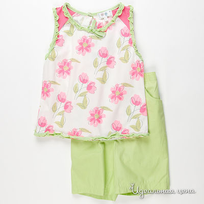 Комплект Best for kids, цвет цвет салатовый / белый / розовый