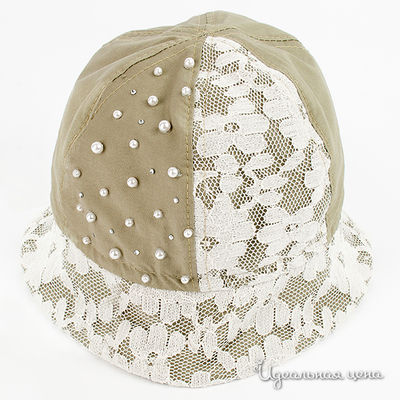 Панама Joli bebe, цвет цвет хаки / белый