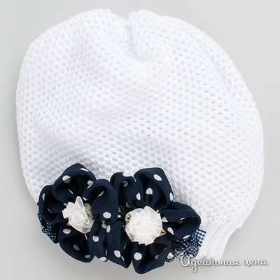 Шапочка Joli bebe, цвет цвет белый / синий