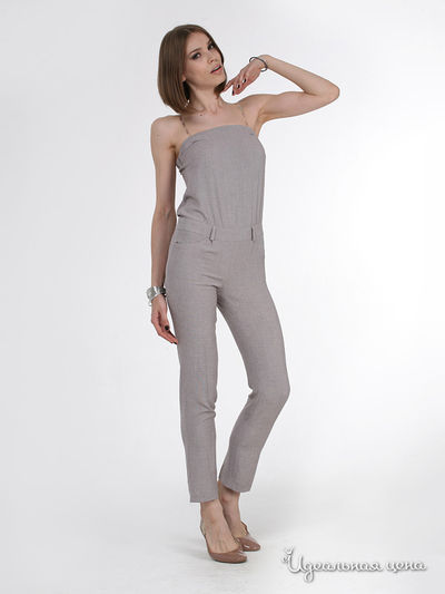 Комбинезон Fleuretta, цвет цвет серый меланж