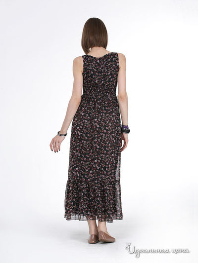 Платье Fleuretta женское, цвет черный / вишневый
