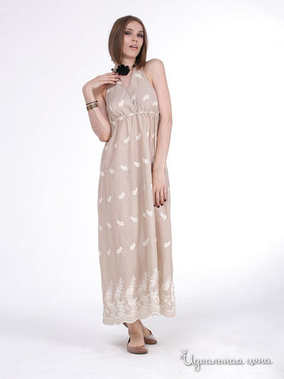 Платье Fleuretta, цвет цвет бежевый