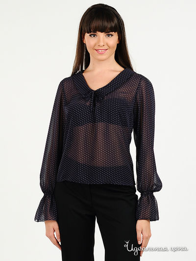 Блуза Afrodita, цвет цвет фиолетовый / белый