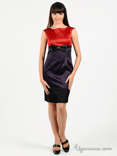 Платье Afrodita, цвет цвет красный / фиолетовый / черный