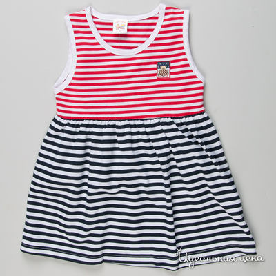 Сарафан Cutie Bear, цвет цвет белый / красный / темно-синий
