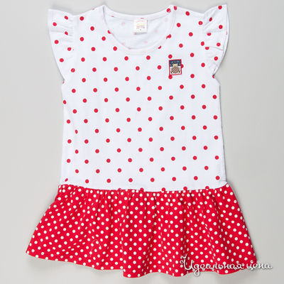 Платье Cutie Bear, цвет цвет красный