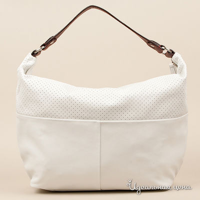 Сумка Maestro, цвет цвет белый / коричневый