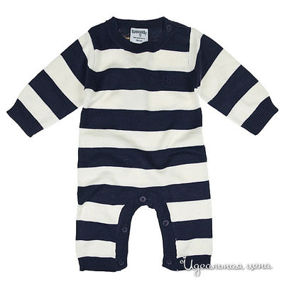 Комбинезон Bamboo baby, цвет цвет серый / белый