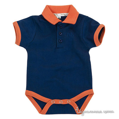 Боди Bamboo baby, цвет цвет синий
