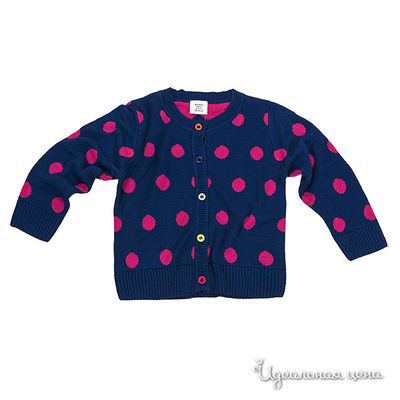 Кардиган Bamboo baby, цвет цвет синий / фуксия