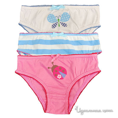 Трусы Frugi, цвет цвет розовый / бежевый