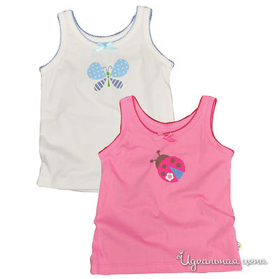 Майка Frugi, цвет цвет розовый / бежевый