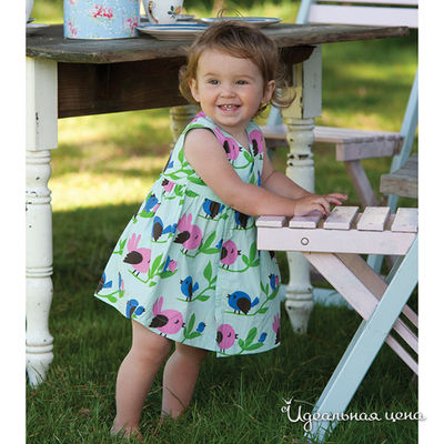 Сарафан Frugi, цвет цвет бирюзовый