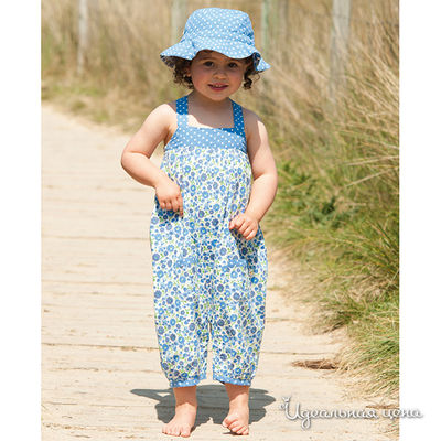 Полукомбинезон Frugi, цвет цвет синий / белый