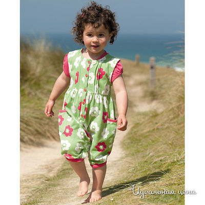 Полукомбинезон Frugi, цвет цвет салатовый