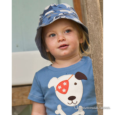 Панама Frugi, цвет цвет хаки / синий / бежевый