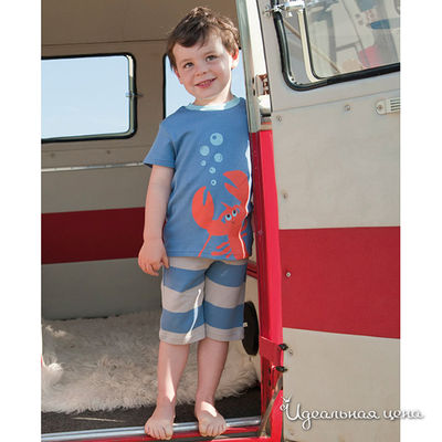 Пижама Frugi, цвет цвет голубой