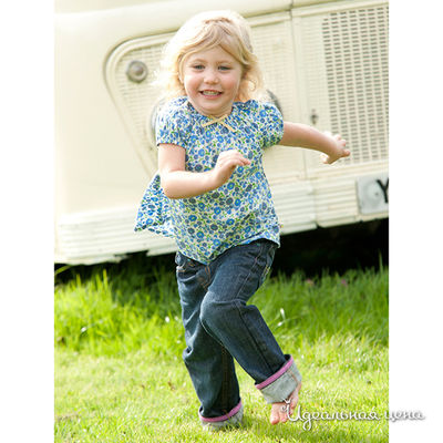 Топ Frugi, цвет цвет васильковый