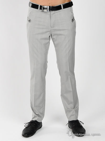 Брюки Il Dominatore, цвет цвет светло-серый