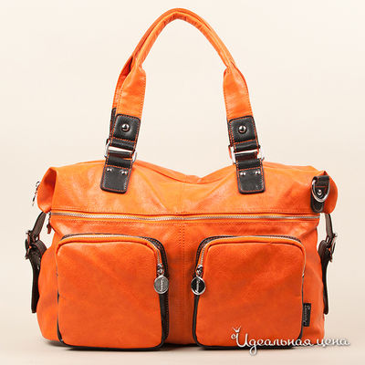 Сумка Funbag, цвет цвет оранжевый / темно-коричневый