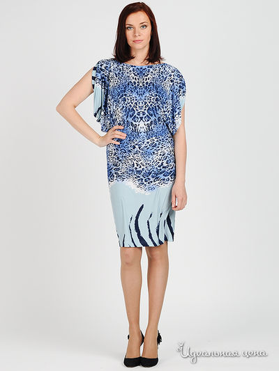 Платье MadamT, цвет цвет голубой / синий