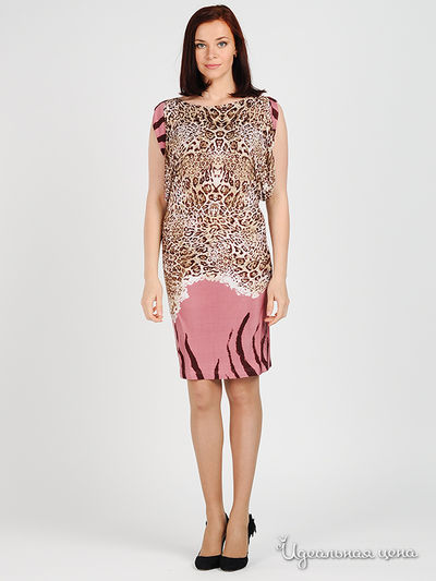 Платье MadamT, цвет цвет розовый / бежевый