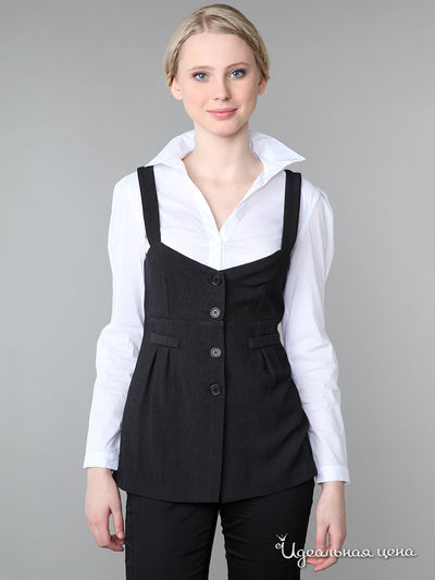 Жилет Pompa, цвет цвет темно-серый