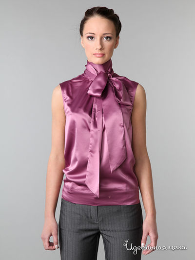 Блуза Pompa, цвет цвет сиреневый