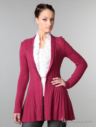 Жакет Pompa, цвет цвет тёмно-розовый