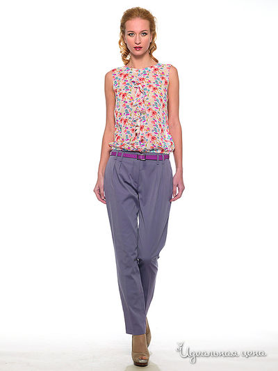 Брюки Pompa, цвет цвет серый