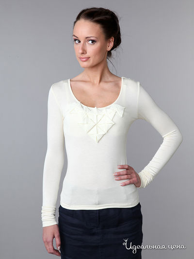 Блуза Pompa, цвет цвет молочный