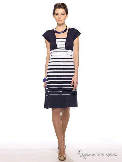 Платье Pompa, цвет цвет белый / черный