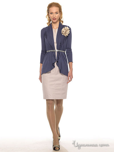 Кардиган Pompa, цвет цвет серо-синий