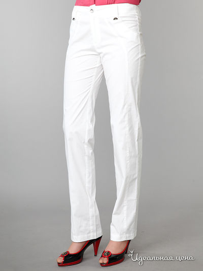 Брюки Pompa, цвет цвет белый