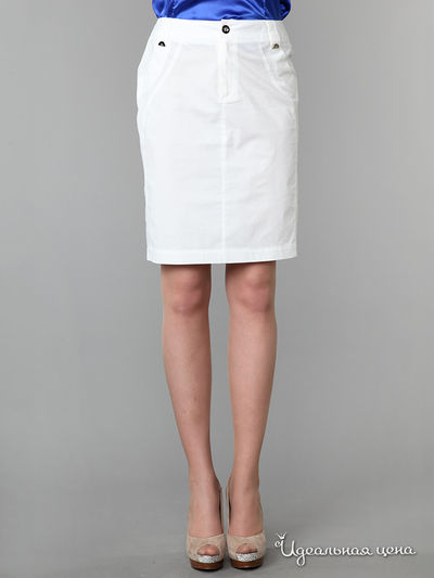 Юбка Pompa, цвет цвет белый